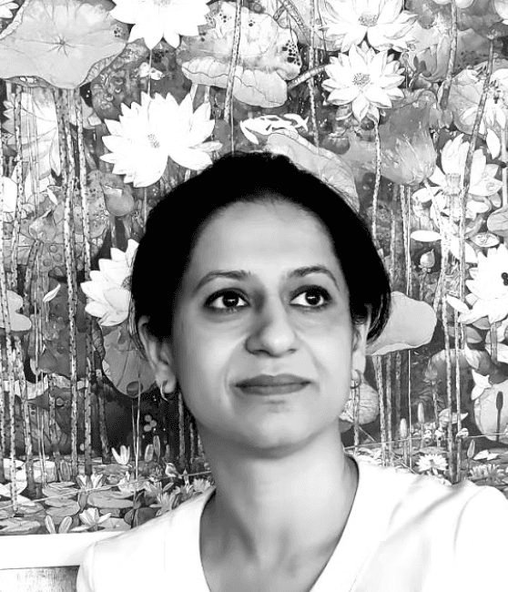 Portrait of Geetanjali Bharadwaj, Architect & Co-founder specializing in architectural theory and spatial design
