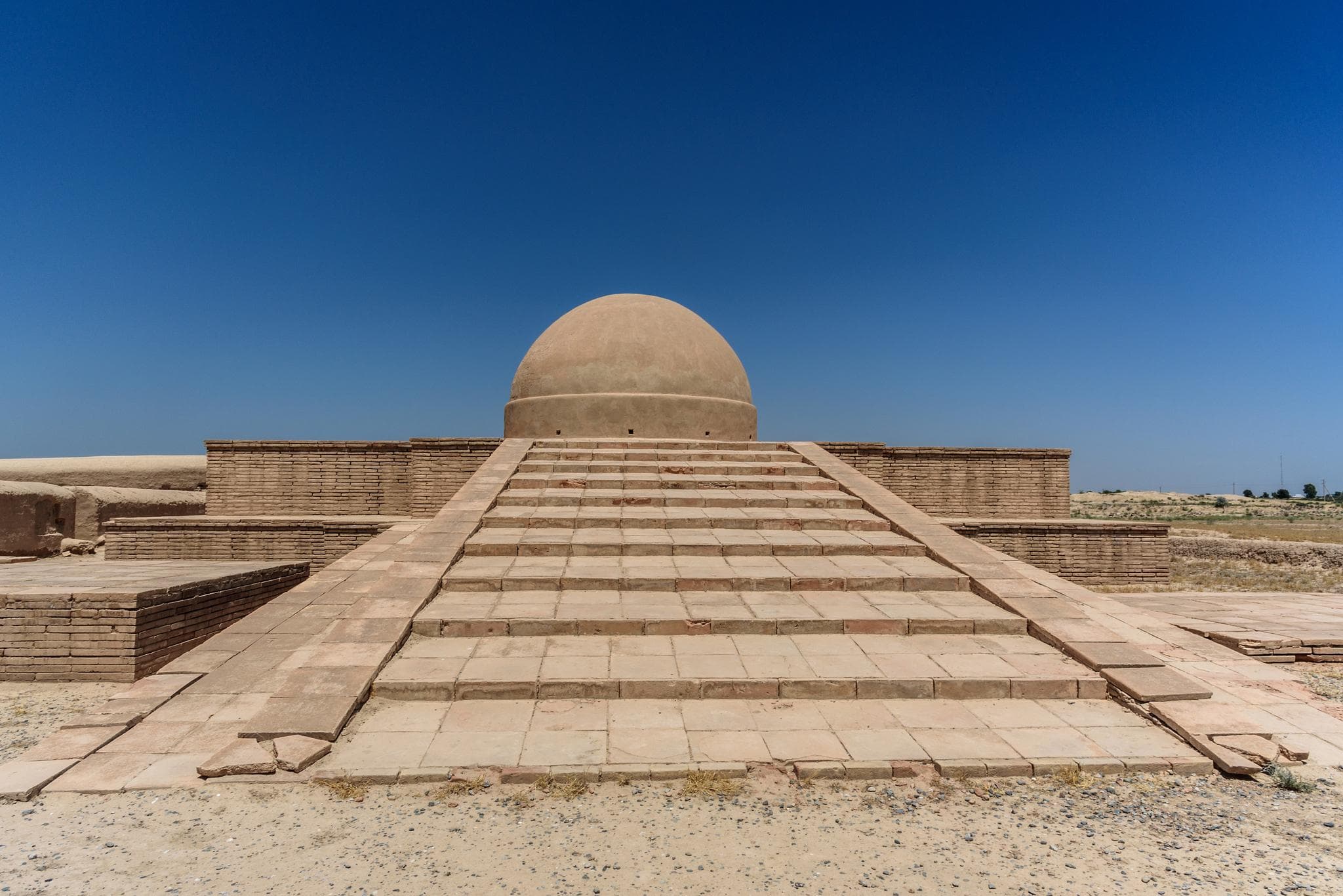 Preserve Fayaz Tepe Buddhist Ruins Termez Heritage Site