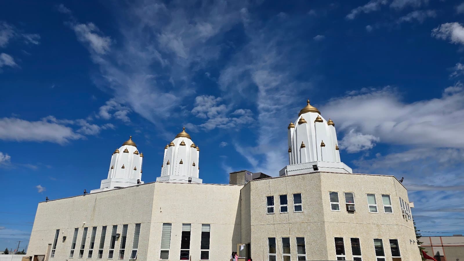 Volunteer at Hindu Society of Alberta Edmonton Temple