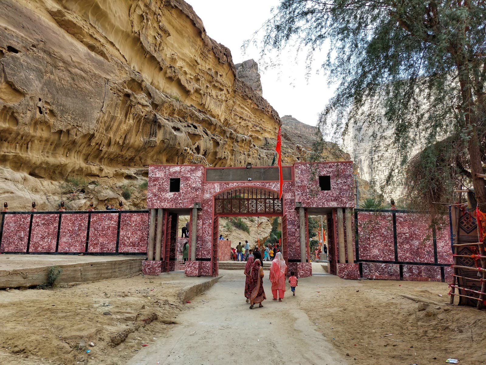 Volunteer at Hinglaj Mata Temple Lasbela Balochistan