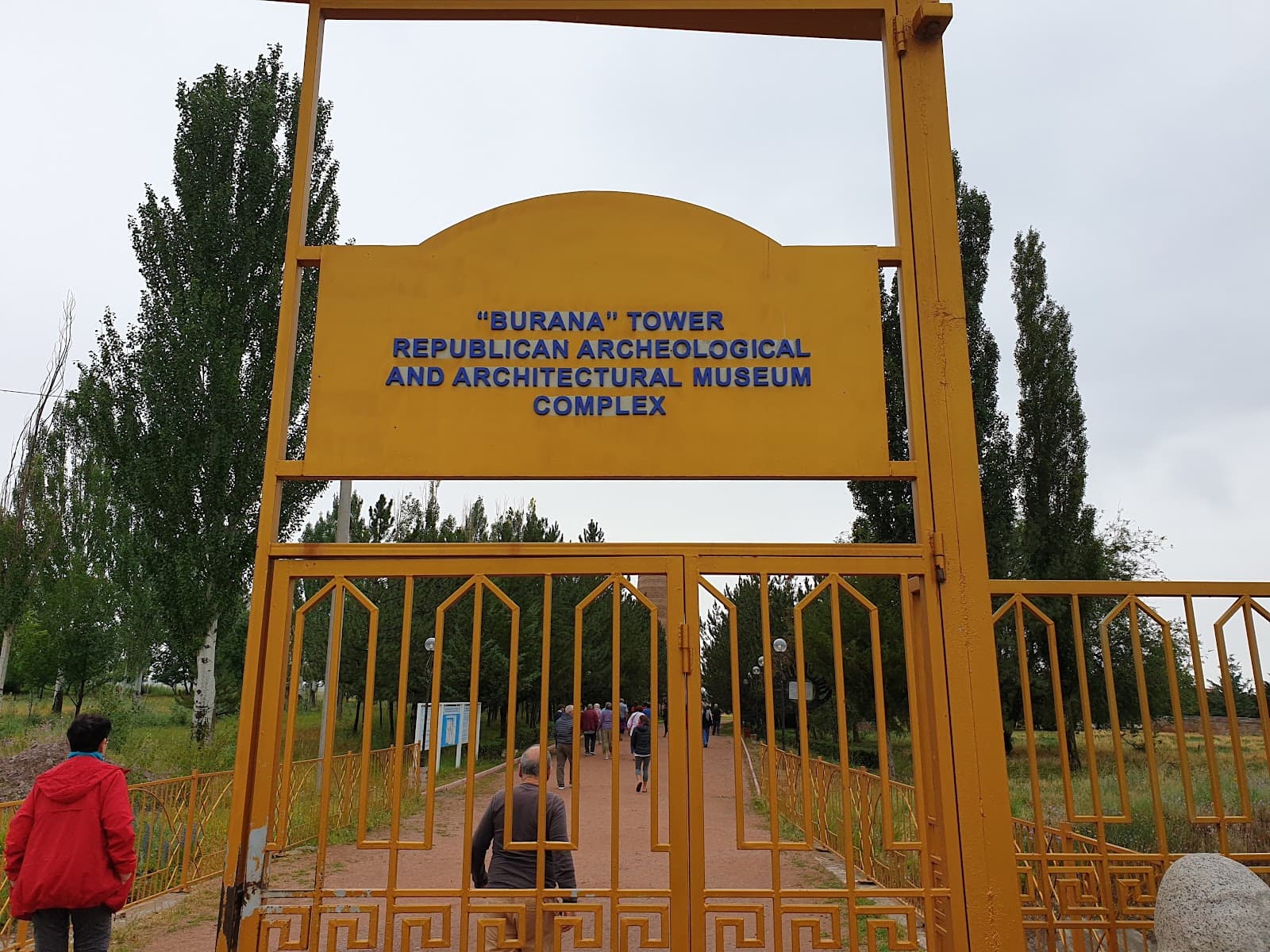 Volunteer at Nevaket Krasnaya Rechka Buddhist Temple Chui Valley Kyrgyzstan