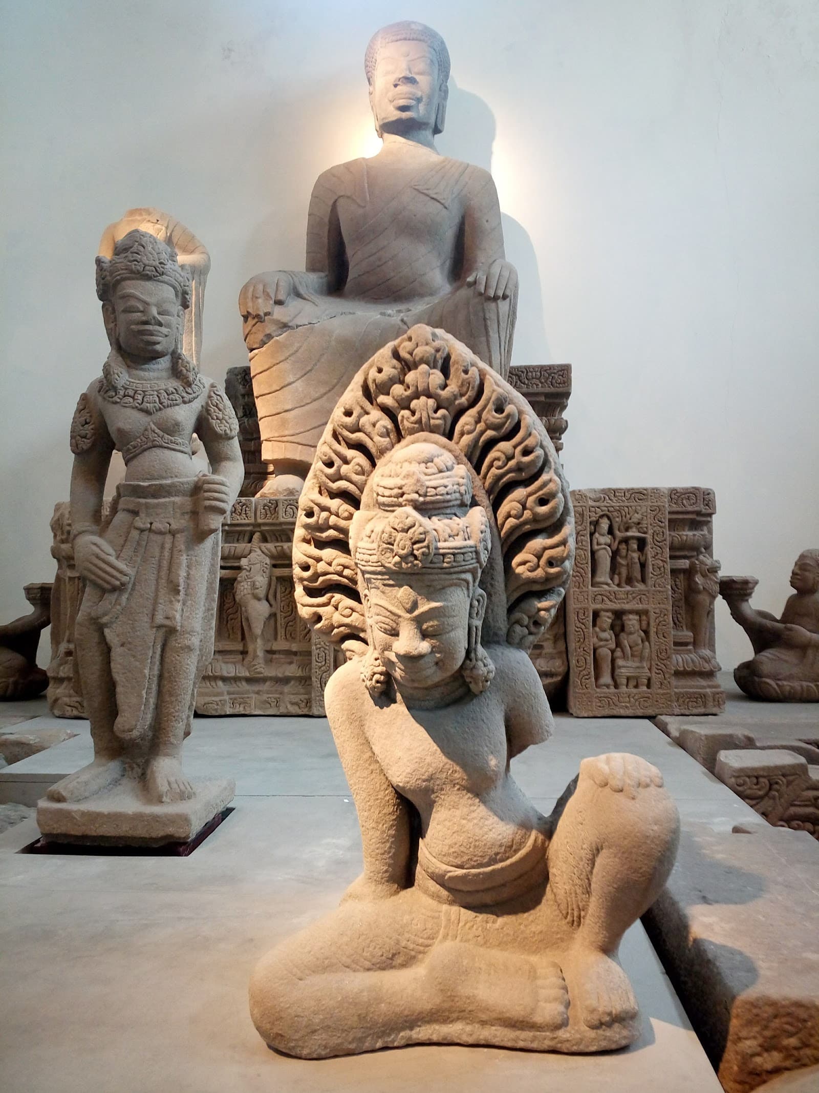 Volunteer at Champa Museum Da Nang Temple Relics Da Nang Vietnam