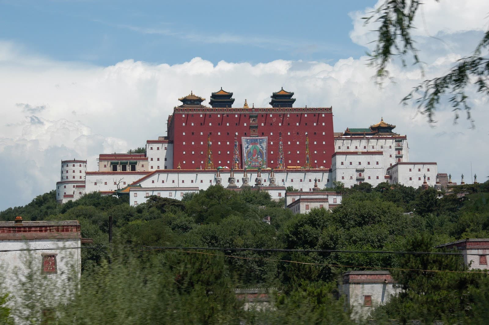 Volunteer at Putuo Zongcheng Temple Chengde Hebei China