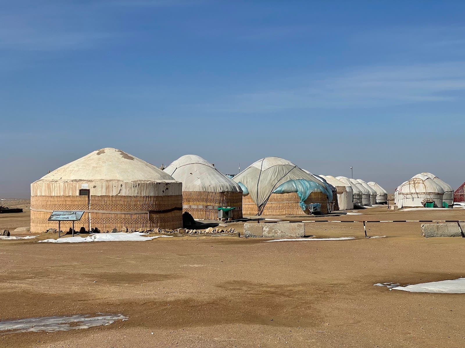 Volunteer at Ayaz-Kala Karakalpakstan Uzbekistan