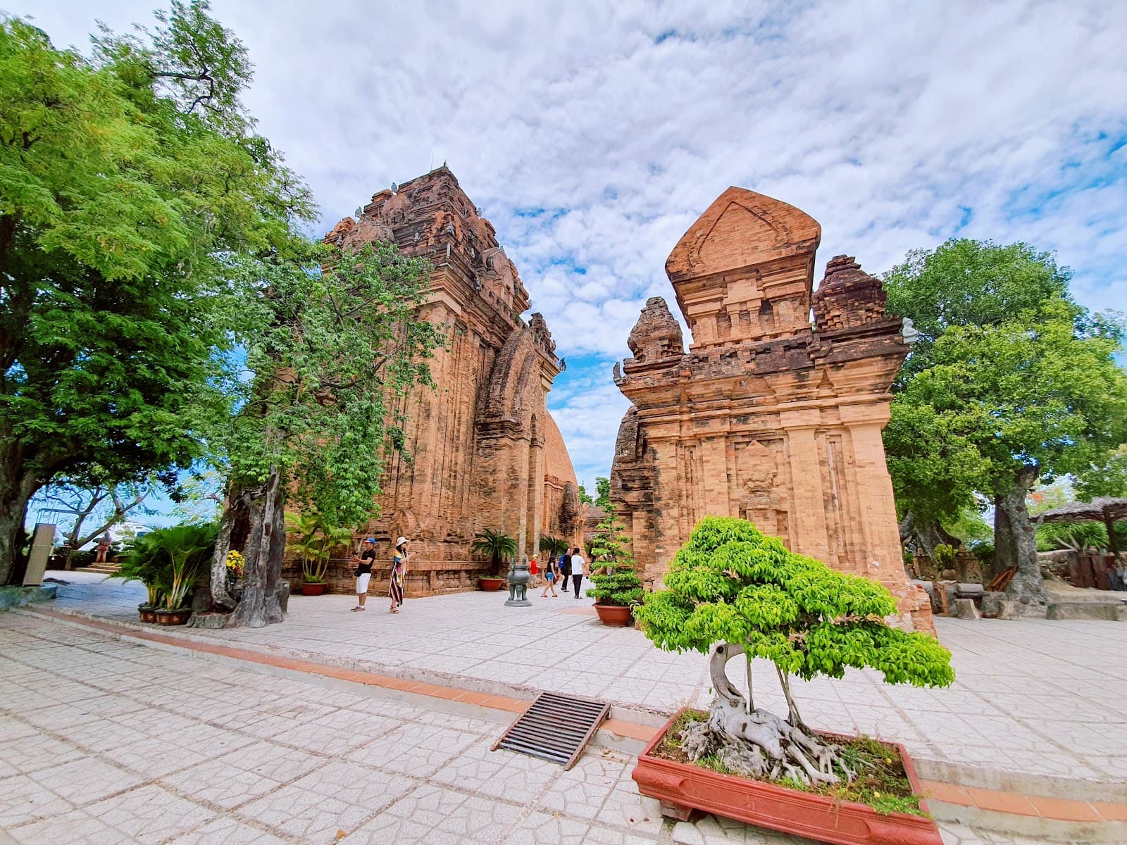 Po Nagar Cham Towers Nha Trang Vietnam monument in Po Nagar Cham Towers, Nha Trang, Khanh Hoa Province, Vietnam, Khanh Hoa - Dravida-Champa architecture style, Dravida architecture style, Nagara architecture style, Indic Temple architecture style (Medieval Period) - thumbnail