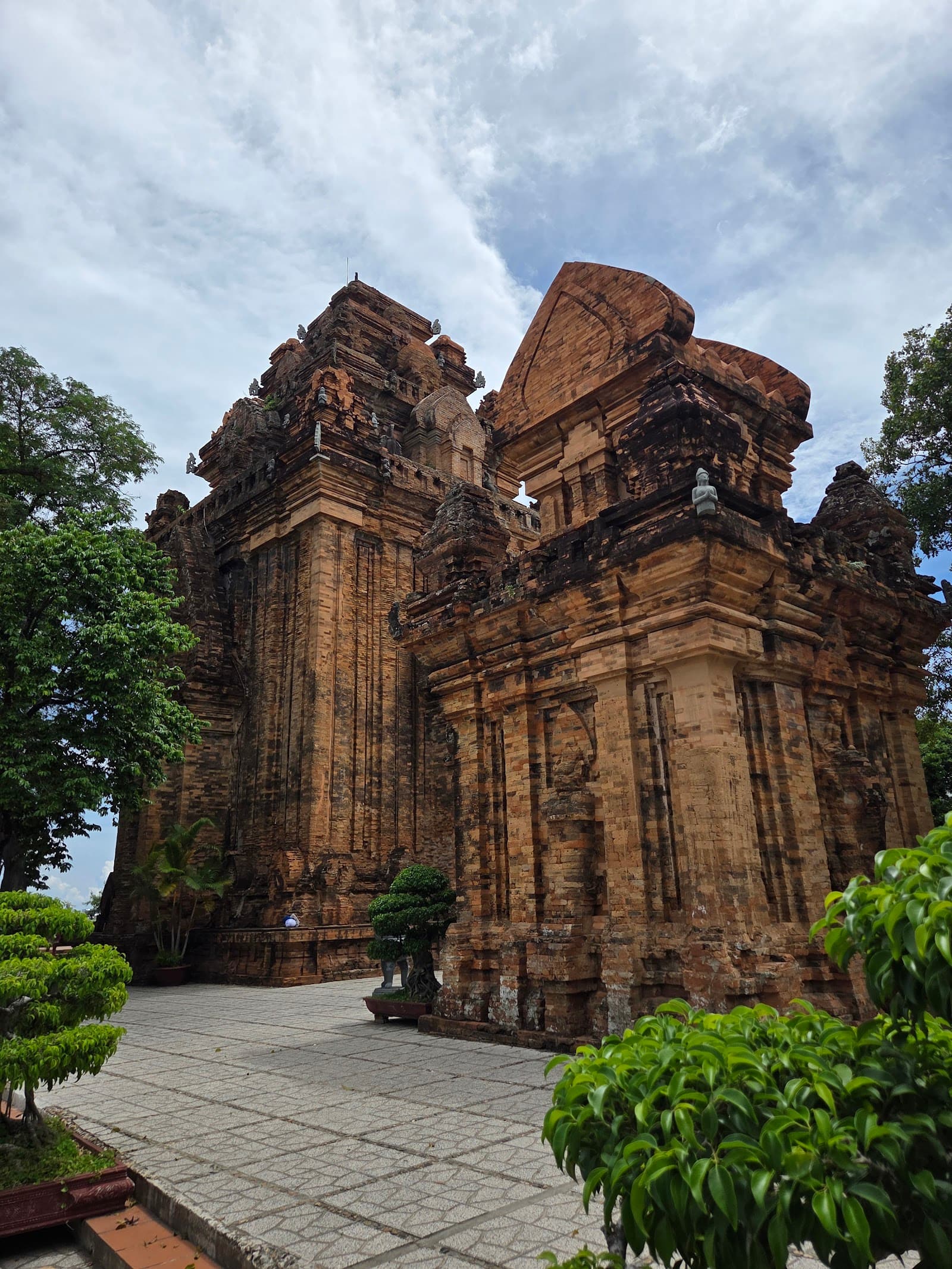 Volunteer at Po Nagar Cham Towers Nha Trang Vietnam