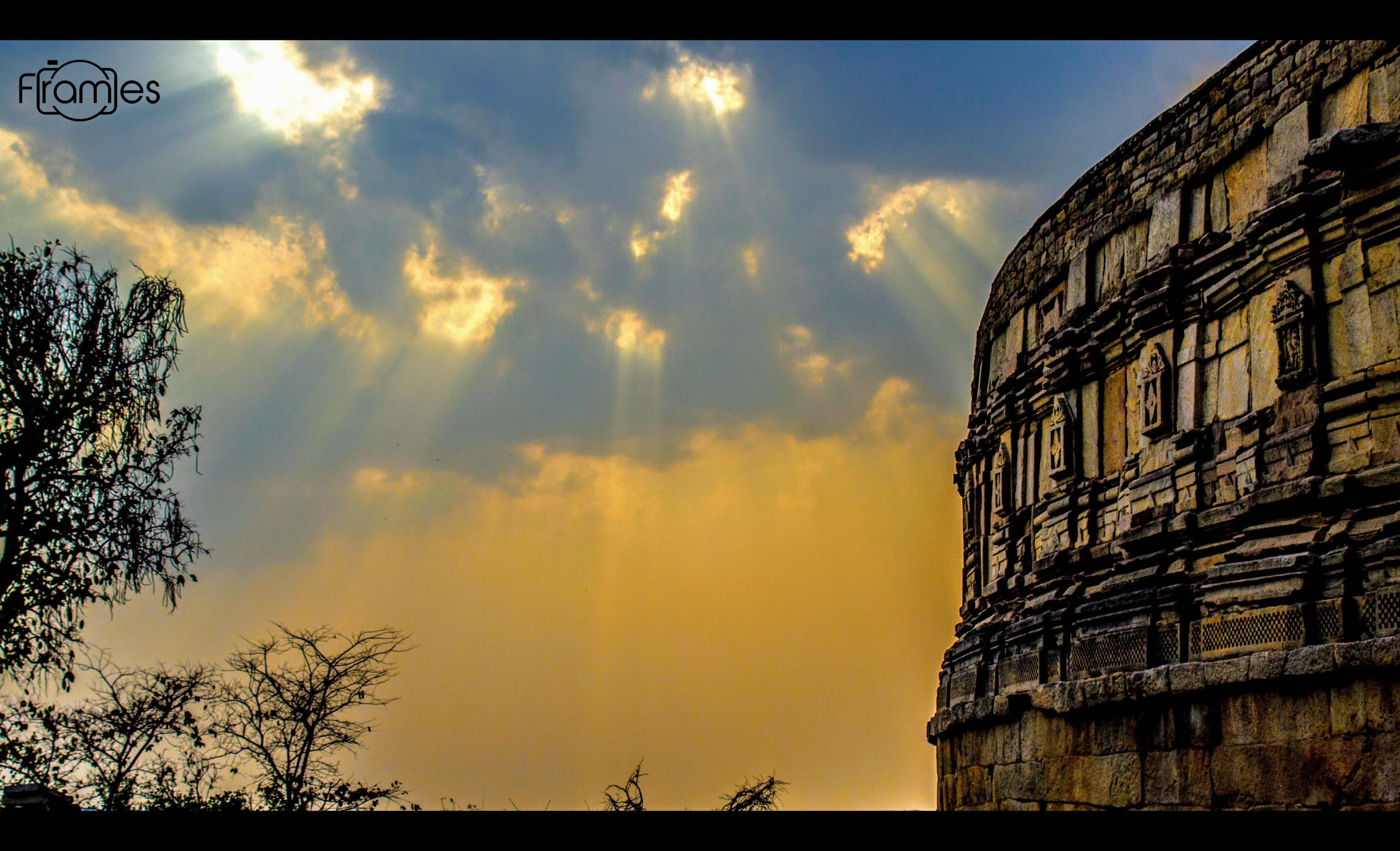 Volunteer at Chausath Yogini Temple Morena