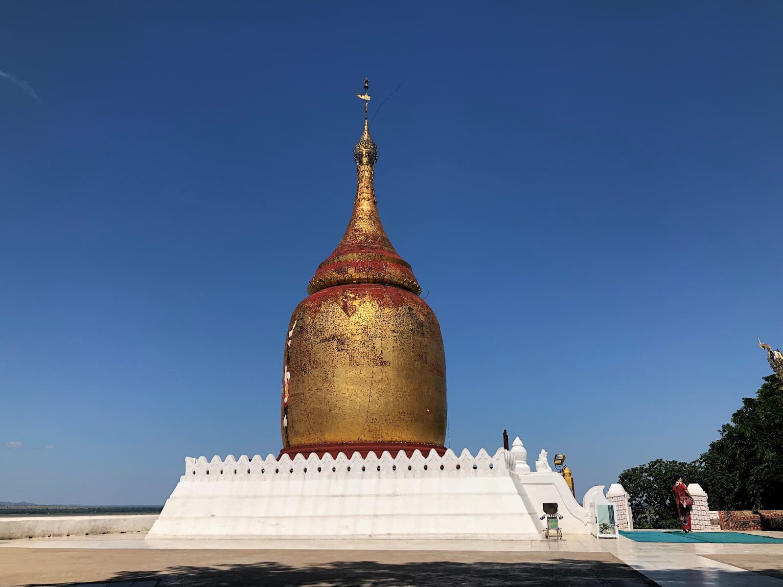 Buphaya Pagoda Bagan monument in Old Bagan, Bagan Archaeological Zone, Mandalay Region, Myanmar, Mandalay - Early Bagan Stupa architecture style, Indic Riverine architecture style, Stupa architecture style, Indic architecture style (Medieval Period) - thumbnail