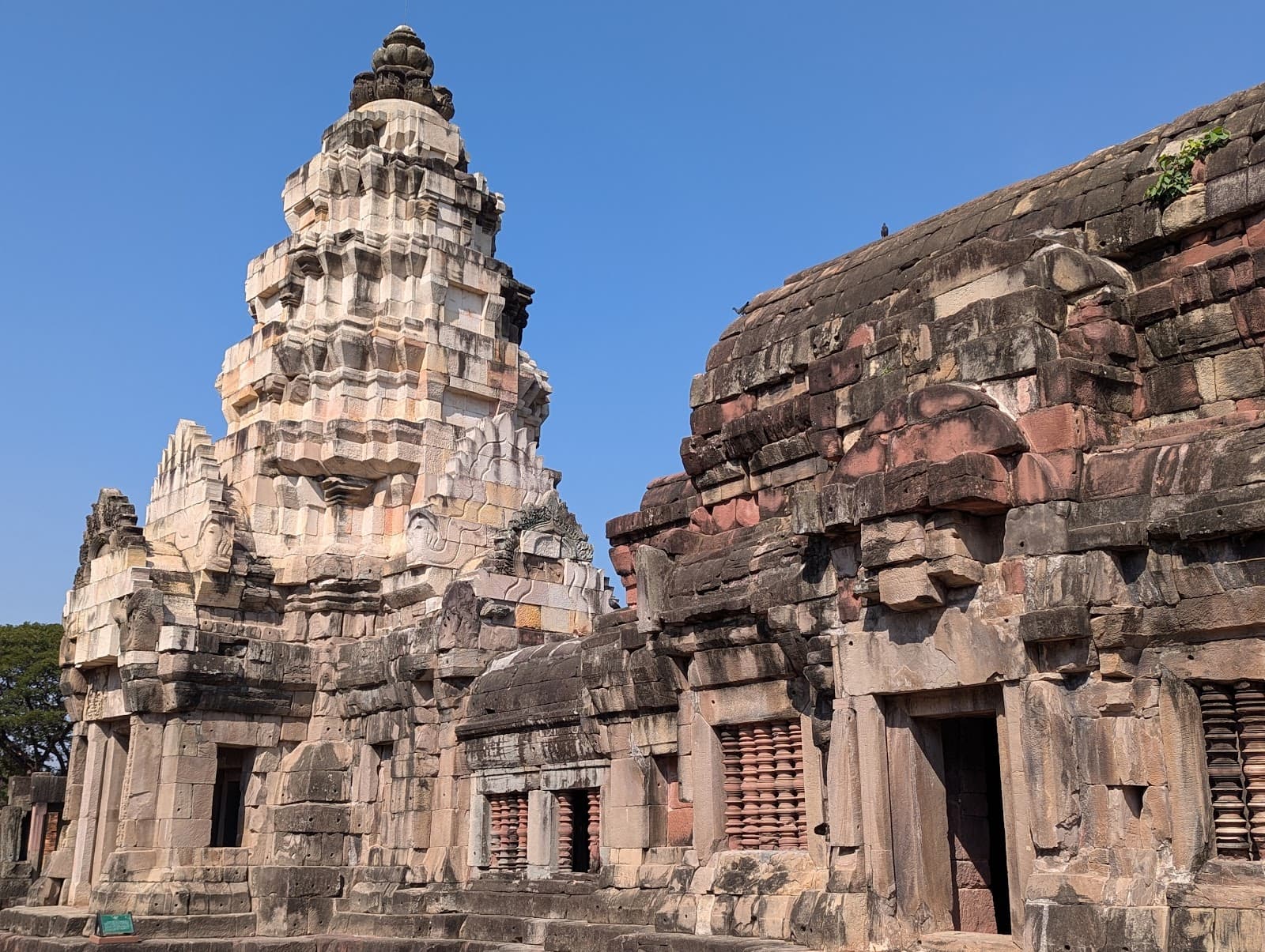 Prasat Phanom Wan Nakhon Ratchasima monument in Phanom Wan Sub-district, Mueang Nakhon Ratchasima District, Nakhon Ratchasima Province, Thailand, Nakhon Ratchasima - Khmer Baphuon architecture style, Khmer architecture style, Southeast Asian Hindu Temple architecture style, Hindu Temple architecture style (Medieval Period) - thumbnail