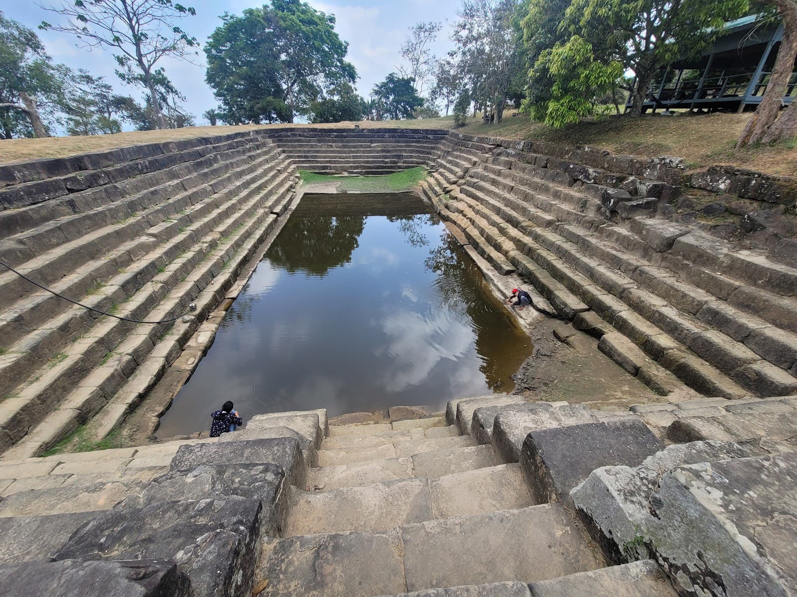 Preah Vihear Temple Dangrek Mountains Cambodia archaeological site in Preah Vihear Temple, Dangrek Mountains, Preah Vihear Province, Cambodia, Preah Vihear - Khmer architecture style, Nagara architecture style, Indo-Khmer architecture style, Indic architecture style (Medieval Period) - thumbnail