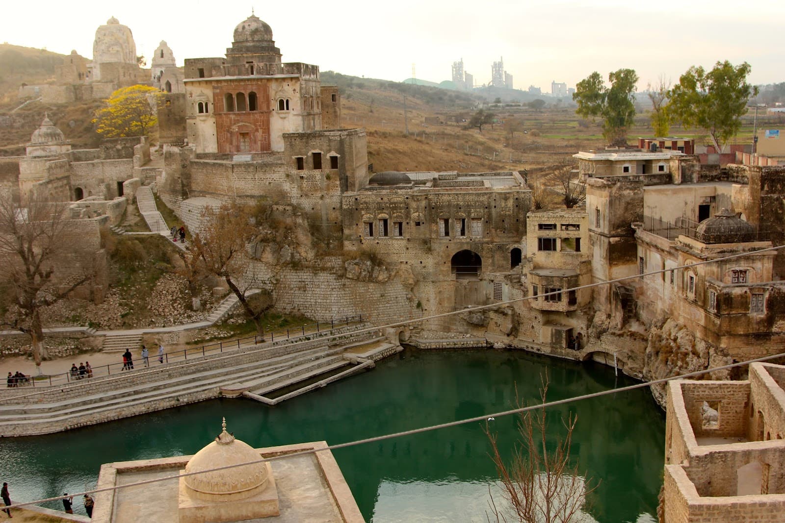 Volunteer at Katas Raj Temples Chakwal Punjab