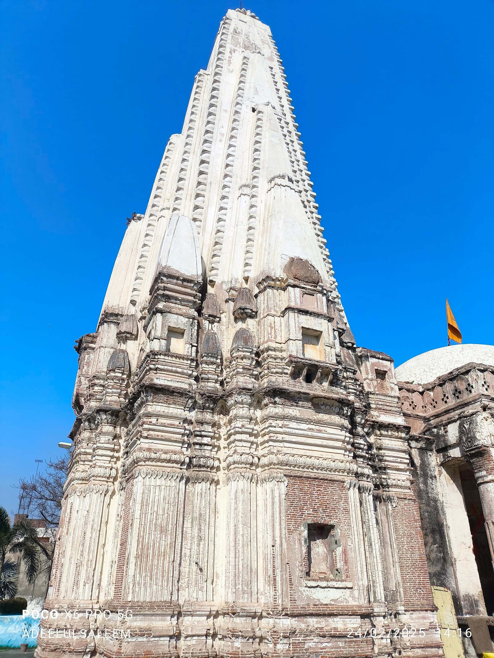 Shawala Teja Singh Temple Sialkot Punjab temple in Kashmiri Mohalla, Sialkot, Punjab, Pakistan, Punjab - Nagara architecture style, Indo-Islamic architecture style, Punjabi architecture style, North Indian Temple architecture style (Medieval Period) - thumbnail