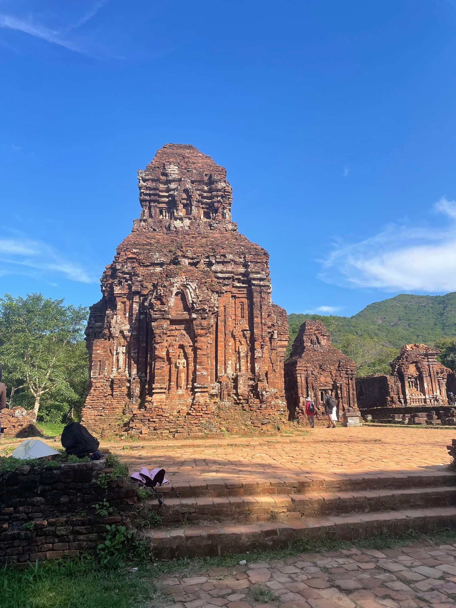 My Son Sanctuary Quang Nam Vietnam monument in My Son, Duy Xuyen District, Quang Nam Province, Vietnam, Quang Nam - Cham Nagara architecture style, Nagara architecture style, Dravida architecture style, Indic architecture style (Medieval Period) - thumbnail