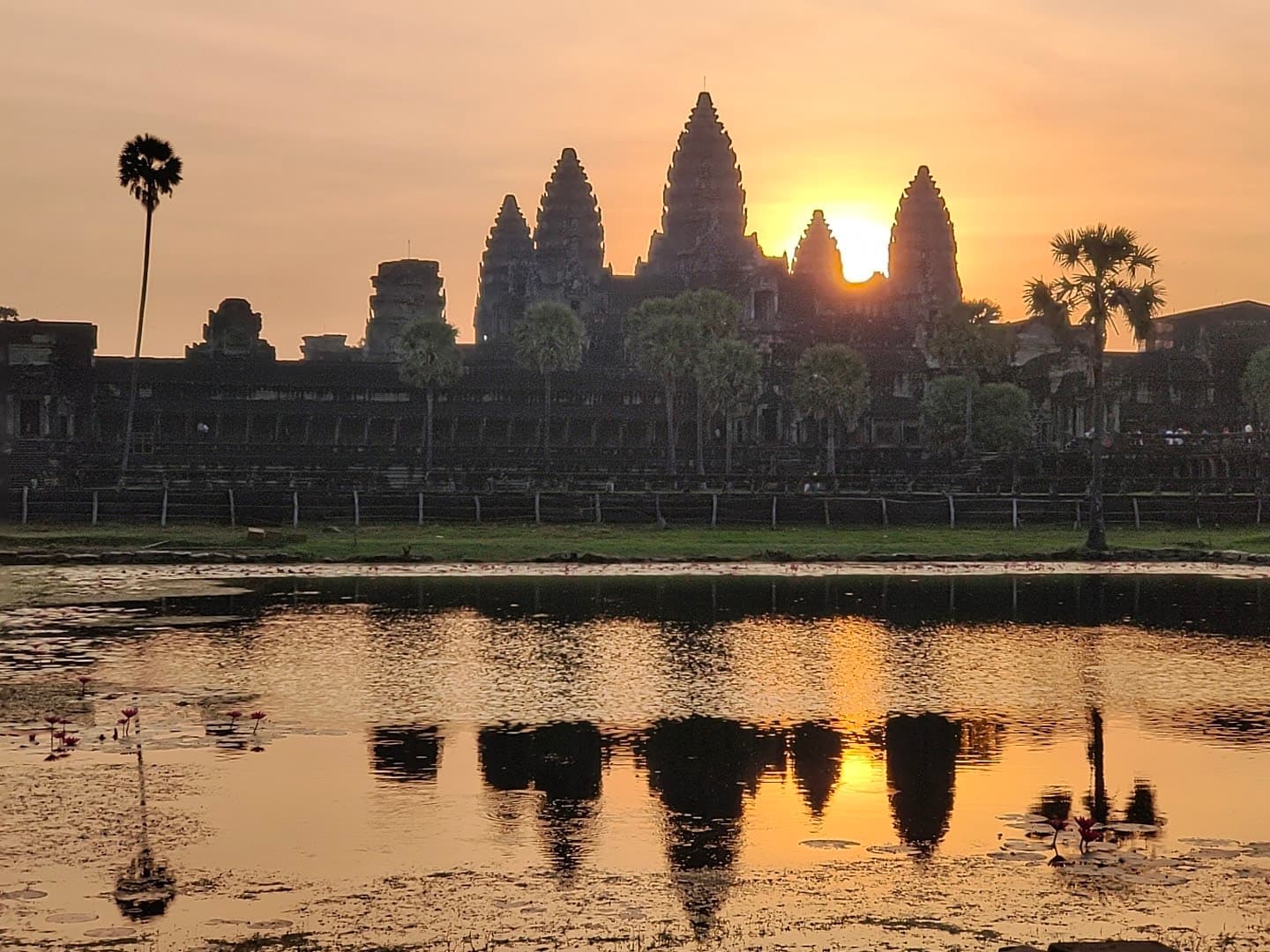 Volunteer at Angkor Wat Siem Reap Cambodia