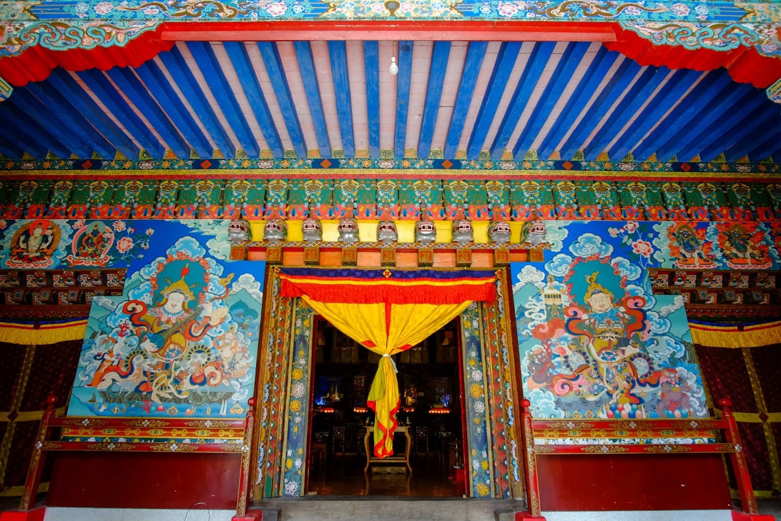 Volunteer at Tsuk La Khang Monastery Gangtok