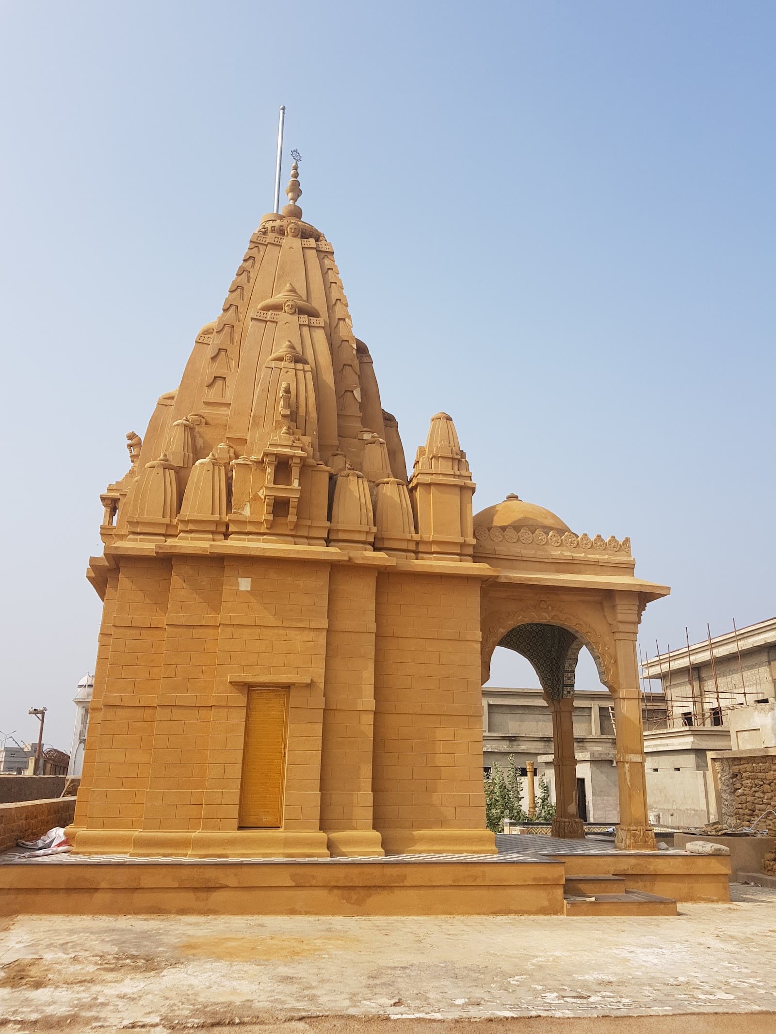 Volunteer at Varun Dev Temple Manora Karachi