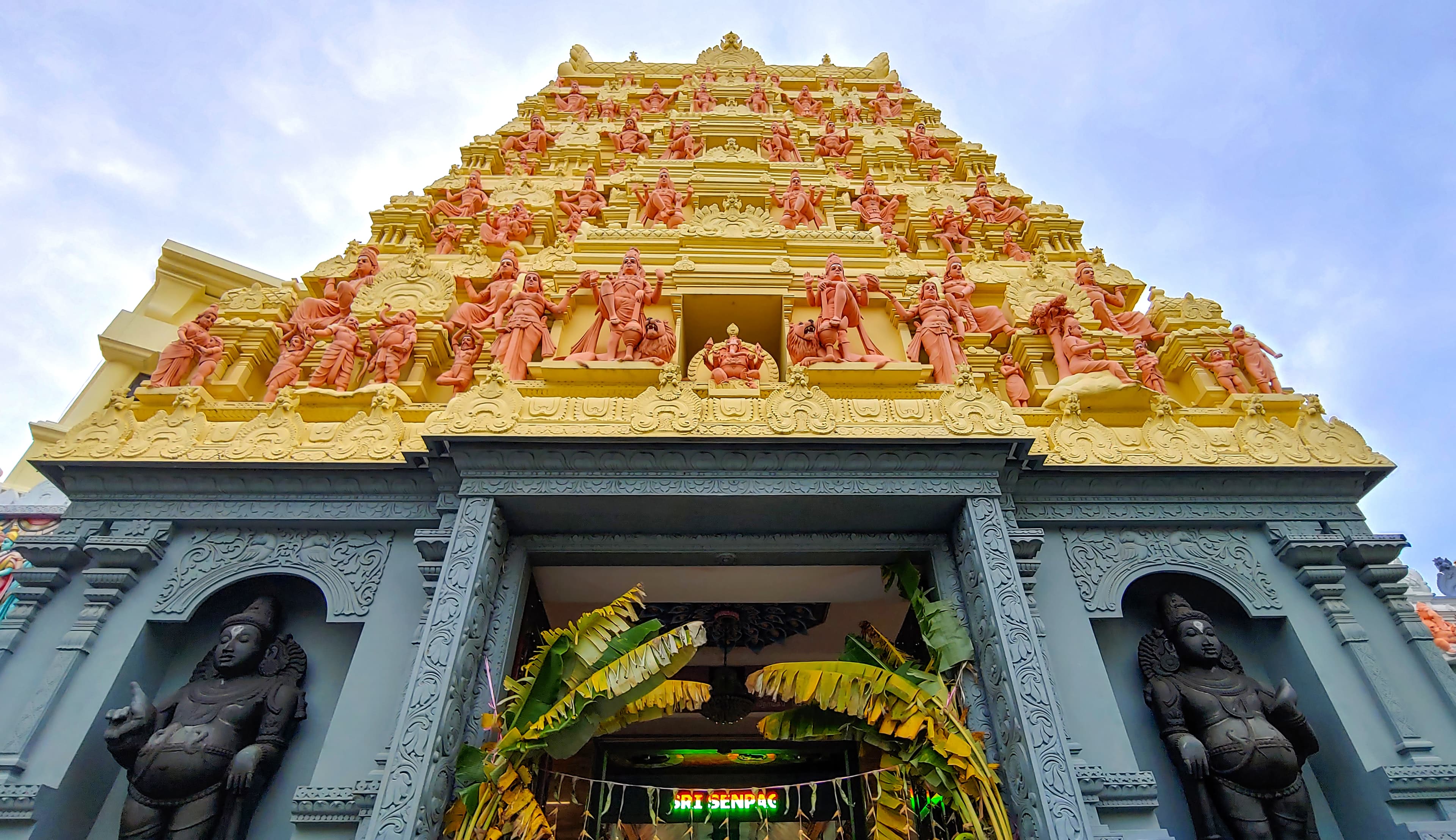 Sri Senpaga Vinayagar Temple Singapore temple in 19 Ceylon Road, Singapore 429620, Singapore, Singapore - Dravida architecture style, Sri Lankan Tamil architecture style, Mandapa architecture style, Singaporean Religious architecture style (Colonial Period) - thumbnail