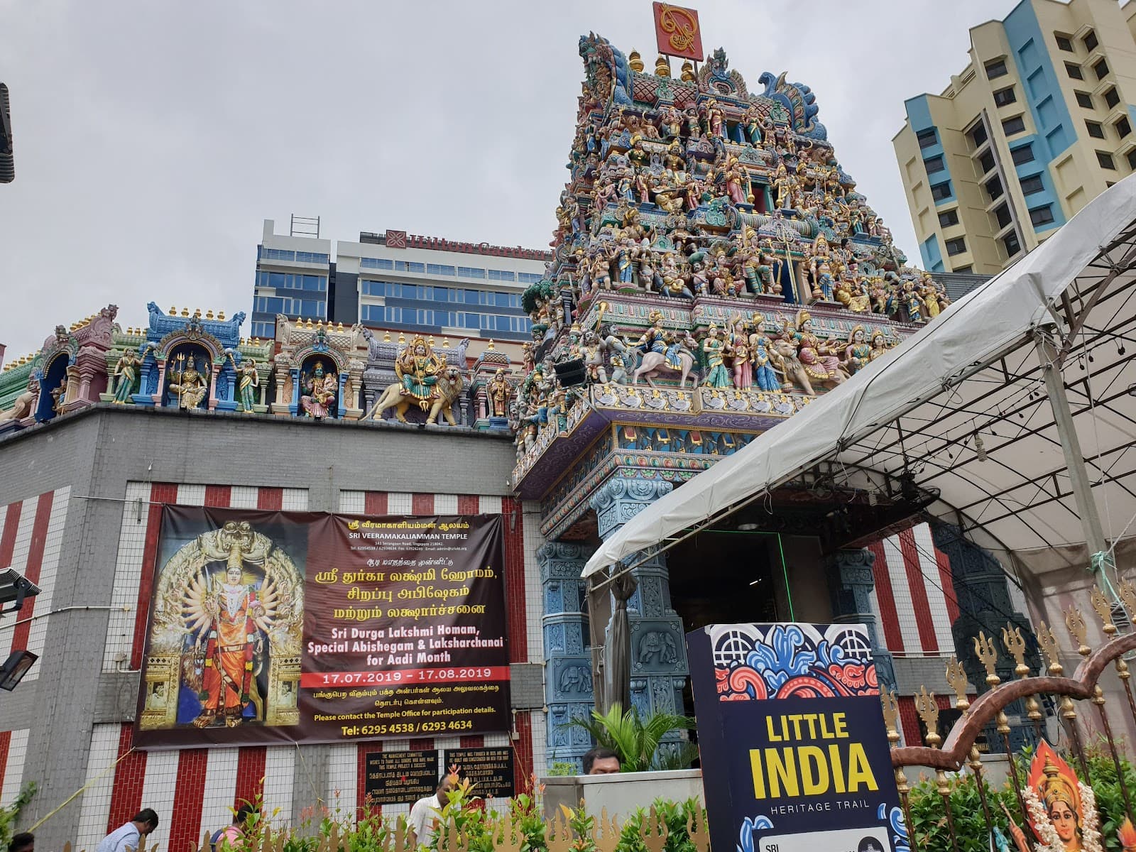 Volunteer at Sri Veeramakaliamman Temple Singapore