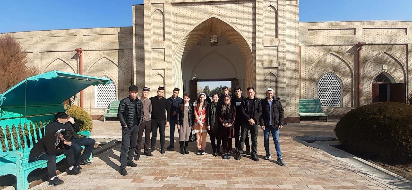 Volunteer at Kara Tepe Monastery Termez Uzbekistan