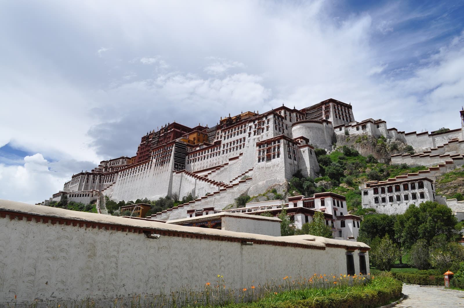 Volunteer at Potala Palace Lhasa Tibet