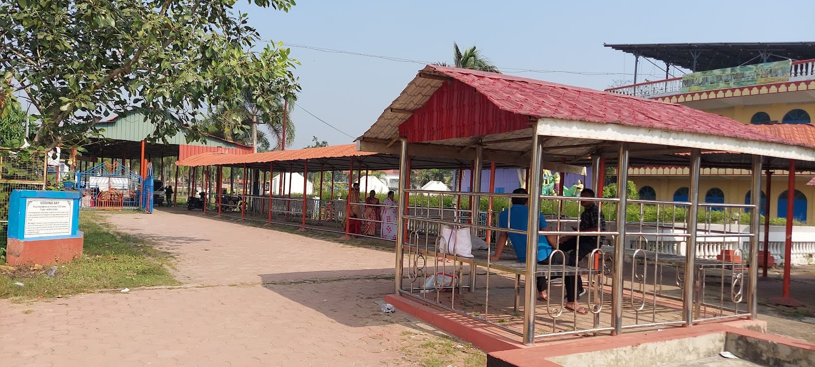 Volunteer at Chaturdasha Devata Temple Agartala