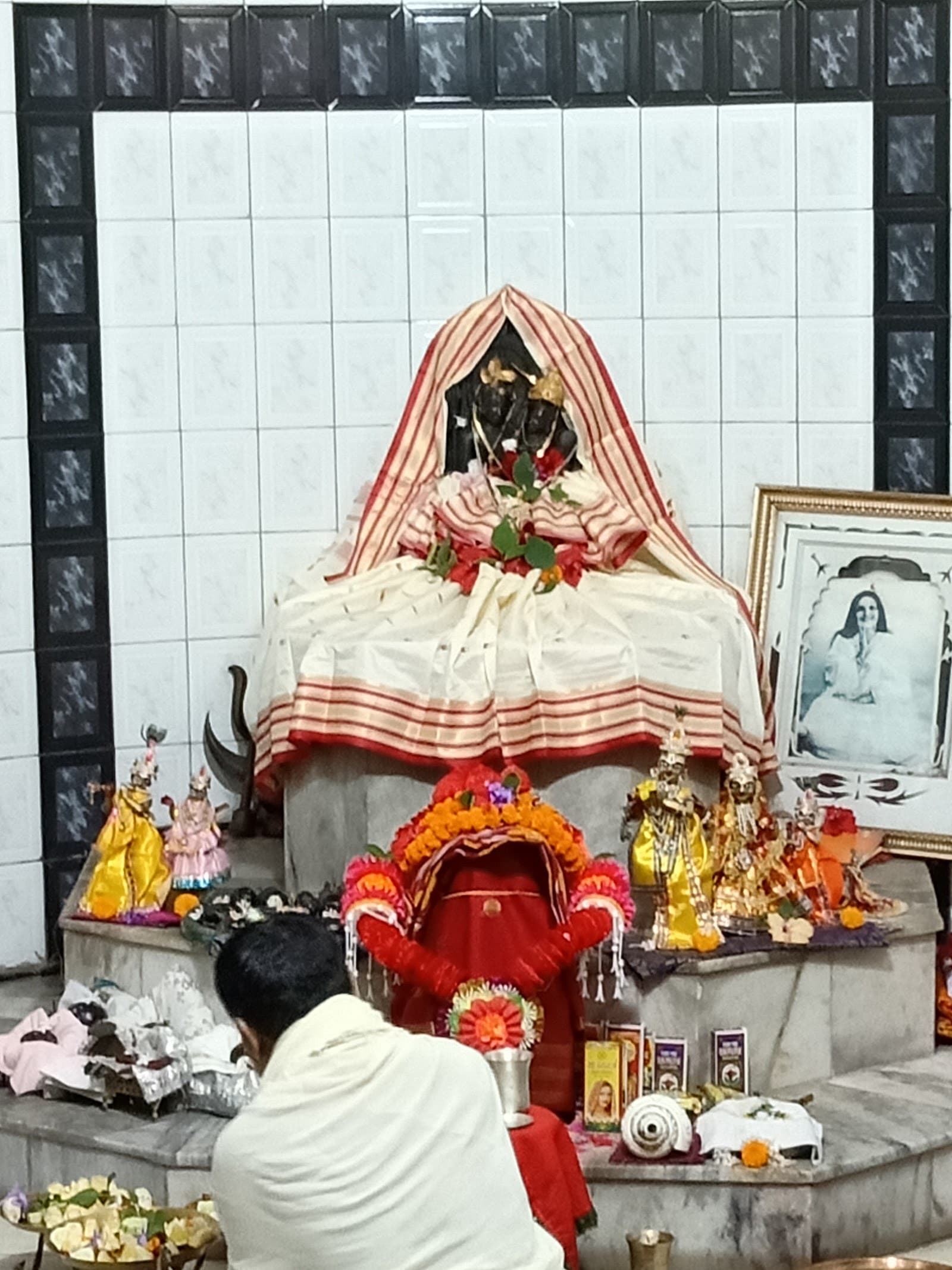 Volunteer at Uma Maheshwari Temple Agartala