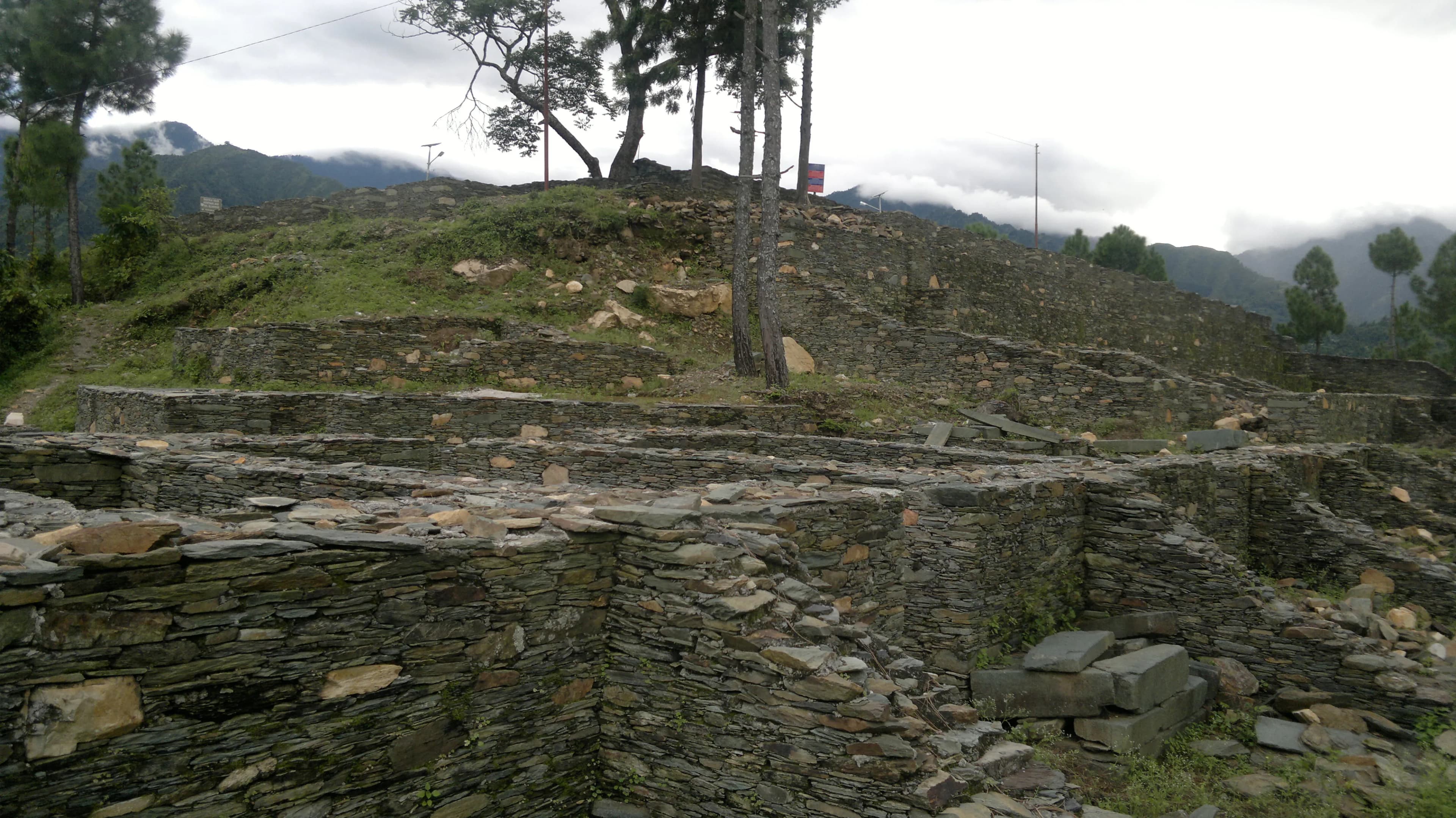 Chandpur Garhi Fort Tehri Garhwal