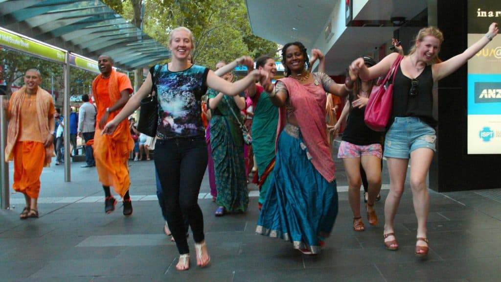 Hare Krishna Temple Melbourne Albert Park temple in 197 Danks Street, Albert Park (3206), Victoria, Australia, Victoria - Gaudiya Vaishnava architecture style, Indo-Victorian architecture style, Terrace architecture style, Contemporary architecture style (Bengal Renaissance Period) - thumbnail