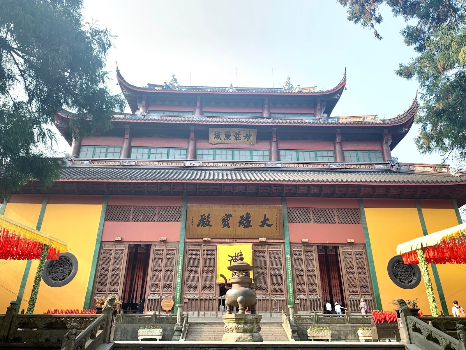 Lingyin Temple Hangzhou Zhejiang China monument in Xihu, Hangzhou (310058), China, Zhejiang Province - Indo-Chinese Buddhist architecture style, Indian Buddhist architecture style, Rock-Cut architecture style, Buddhist architecture style (Early Medieval) - thumbnail